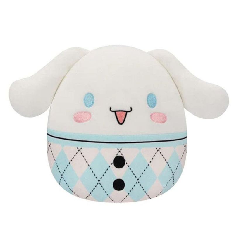 Squishmallows Hello Kitty Cinnamoroll 25 cm a Cuadros