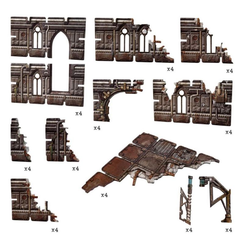 Terreno modular 3D de ciencia ficción 28 mm – Battle Systems