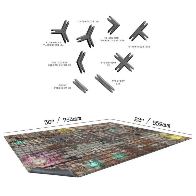 Terreno modular 3D de ciencia ficción 28 mm – Battle Systems