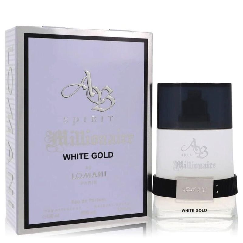 Perfume Lomani Spirit Millionaire White Gold EDP 100 ml para hombre