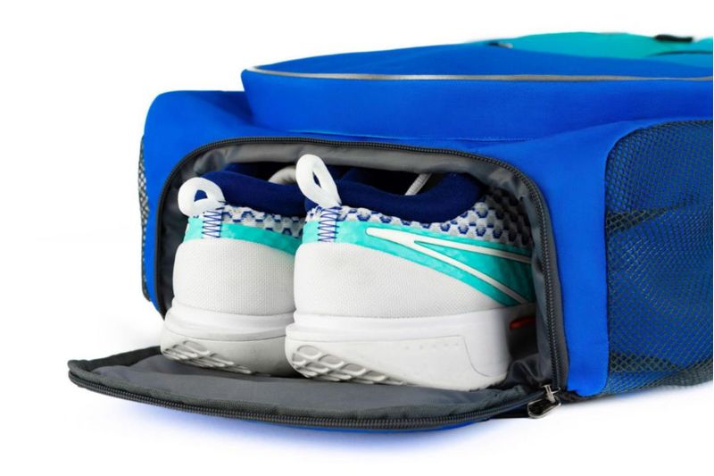 Mochila de Tenis Crafted Living 46 cm Azul Aqua