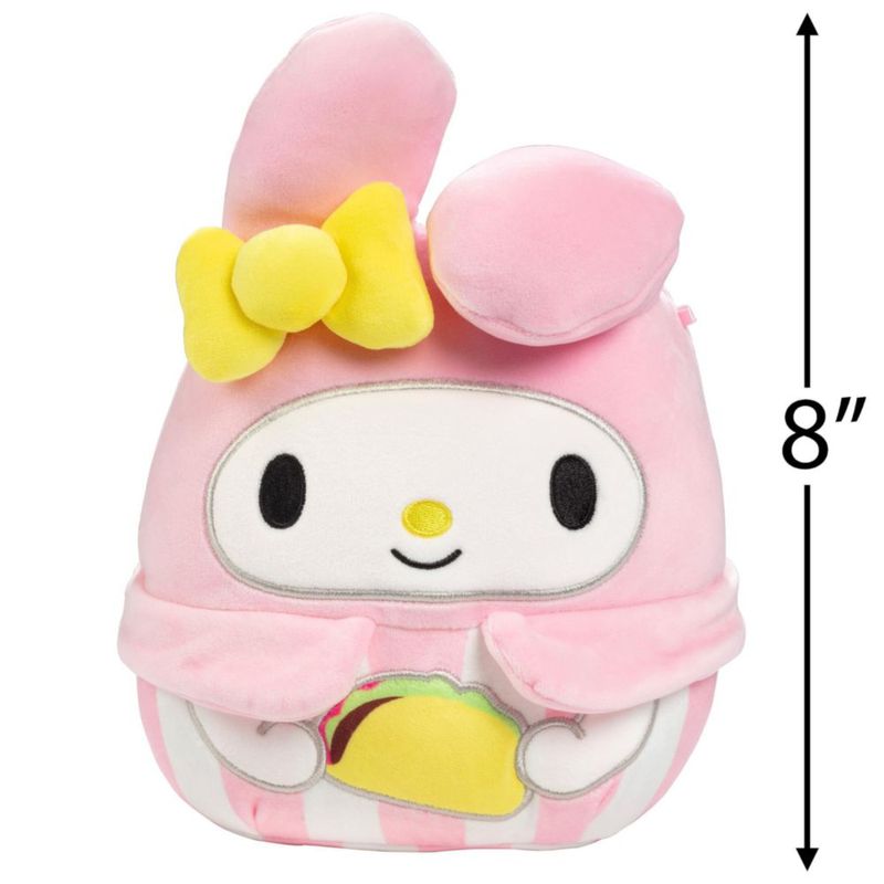 Peluche Squishmallows My Melody 20 cm Serie Camión de Tacos