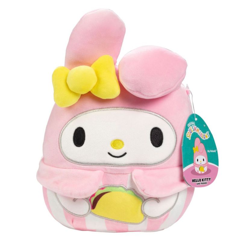 Peluche Squishmallows My Melody 20 cm Serie Camión de Tacos