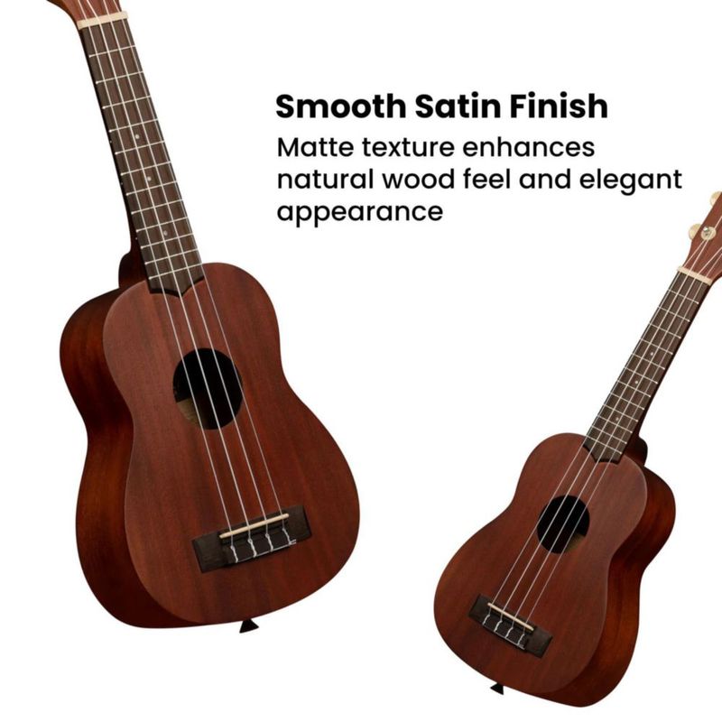 Ukulele Kala MK‑S Soprano – Paquete con estuche y afinador