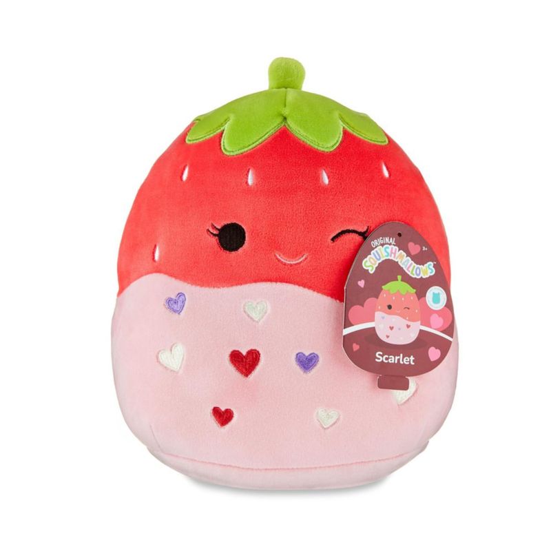Peluche Squishmallows 20 cm Scarlet Fresa