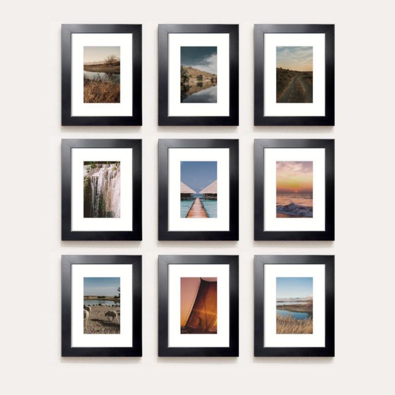 Marco de fotos LaVie Home 20x25 cm negro 1 unidad