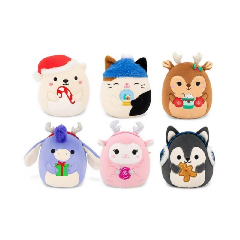 Peluche Squishmallows 20 cm Darla Deer de Navidad