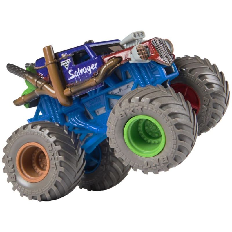 Vehículo de juguete SPIN Salvager Monster Jam a escala 1:64