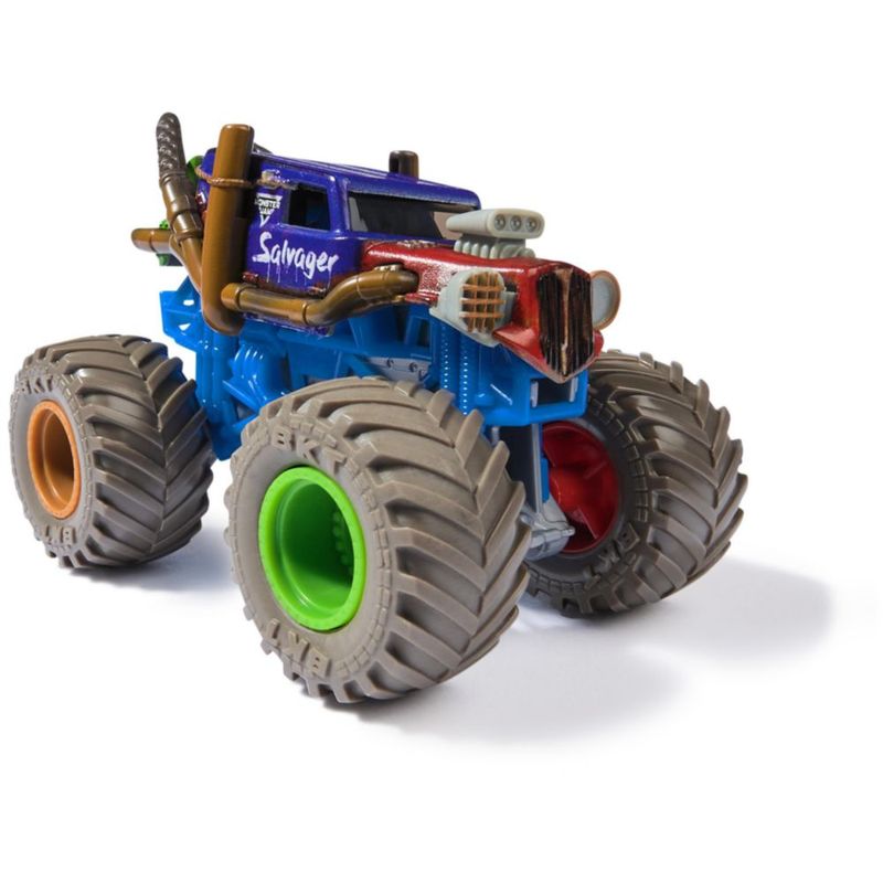 Vehículo de juguete SPIN Salvager Monster Jam a escala 1:64