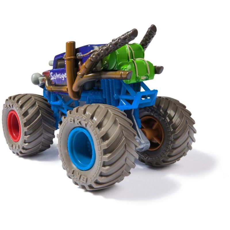 Vehículo de juguete SPIN Salvager Monster Jam a escala 1:64