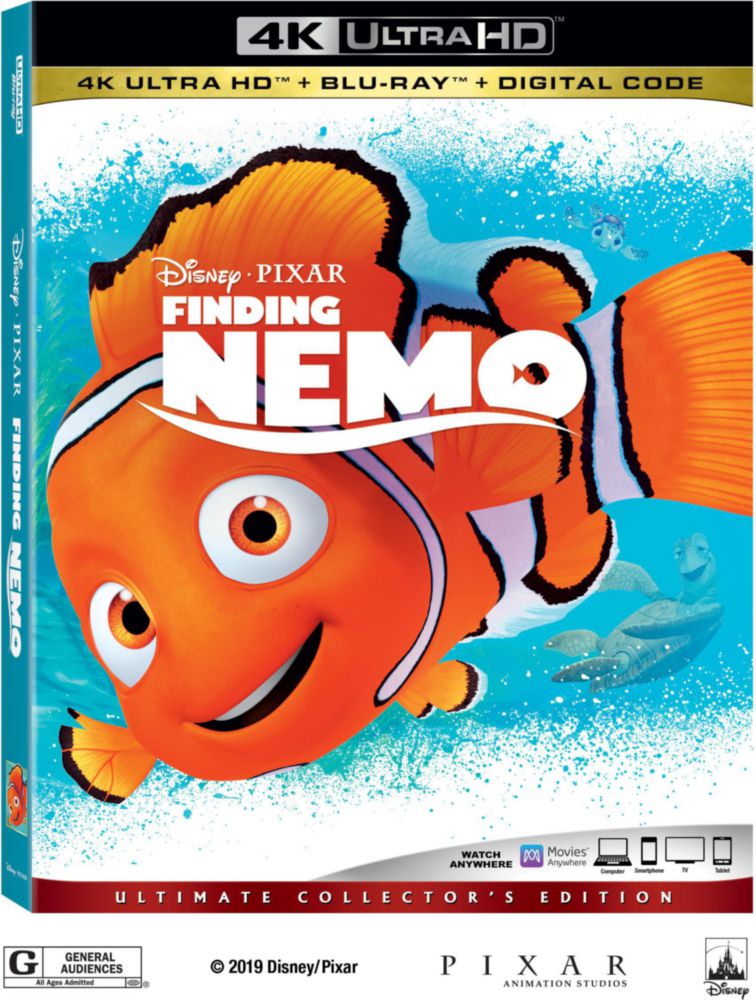 Película Disney Buscando a Nemo [4K UHD]