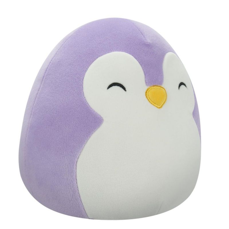 Figura de peluche Squishmallows 19 cm – Elle el pingüino morado