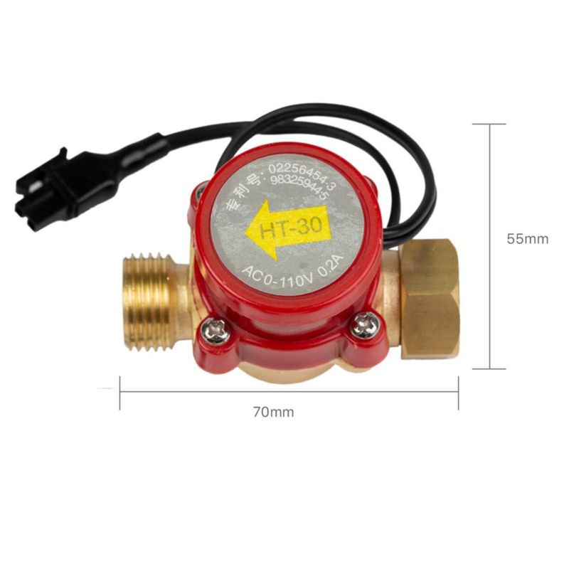 Interruptor de Flujo de Agua Cloudray 8 mm DC 0‑110 V