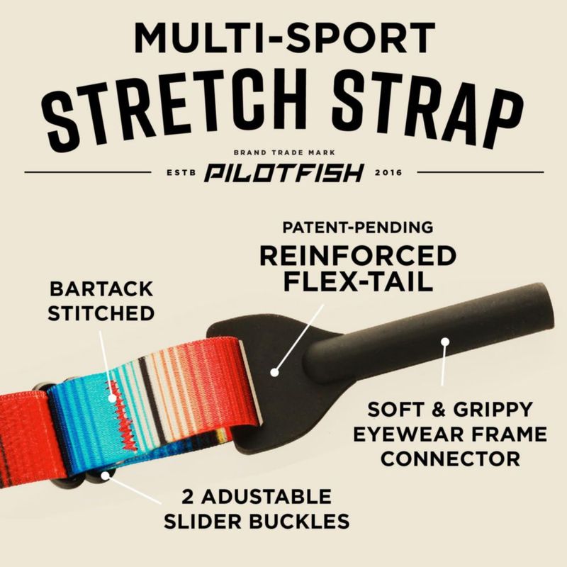 Correas para gafas Pilotfish 41 cm ajustables para deporte