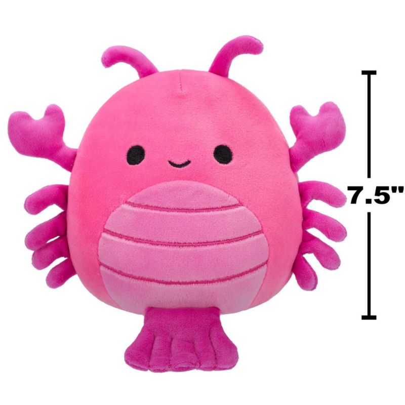 Figura de Peluche Squishmallows Original 19 cm Cordea Langosta Rosa