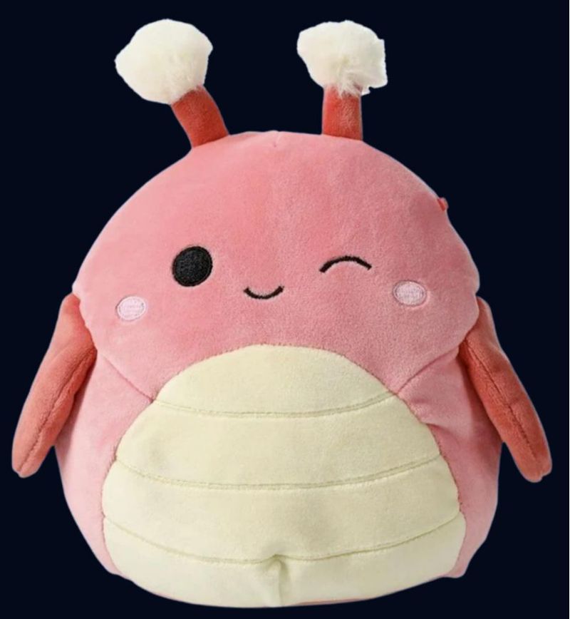 Figura de juguete Squishmallows Shane 19 cm (Raro Rosa)