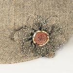 Boina Juiterchy 56‑59 cm con Hebilla de Flor