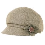 Boina Juiterchy 56‑59 cm con Hebilla de Flor
