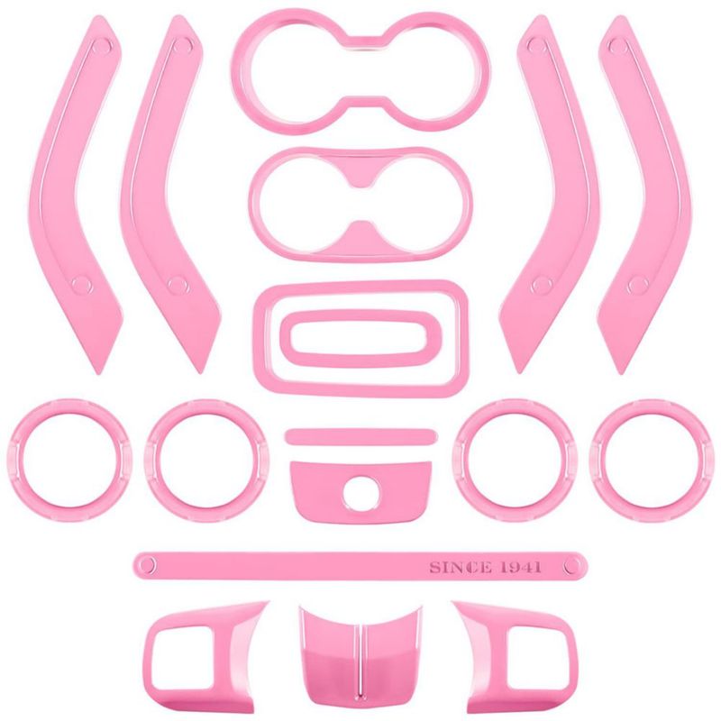 Kit de decoración de interiores E-Cowlboy para Jeep Wrangler