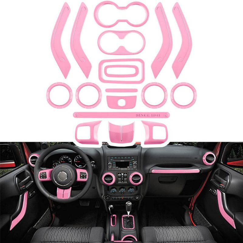 Kit de decoración de interiores E-Cowlboy para Jeep Wrangler
