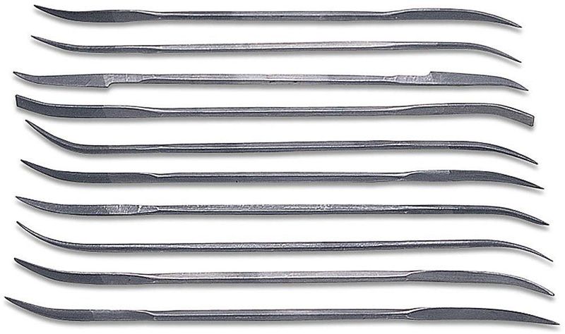 Juego de Raspadores de Cera EUROTOOL 15 cm 10 piezas