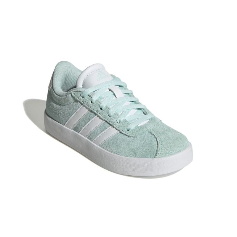 Zapatillas adidas VL Court 3.0 para niños 13K Halo Mint/White