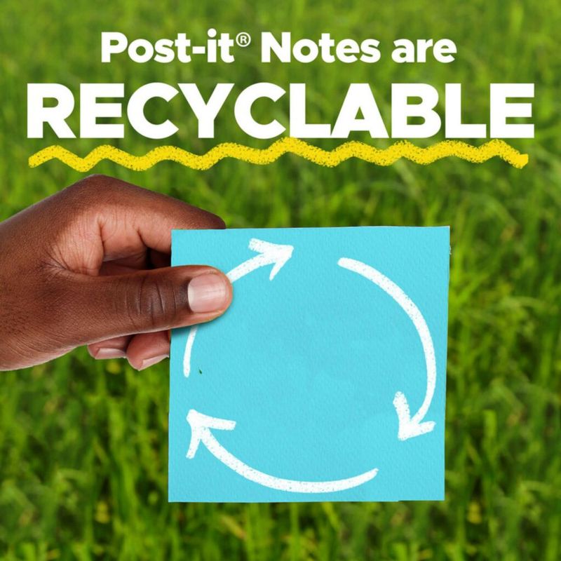 Notas adhesivas Post-it 76 cm 24 blocs Primarias Divertidas