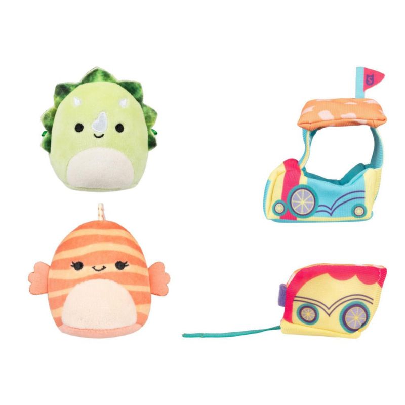 Set de Figuras de Peluche Squishmallows de 65 cm - Paseo en Tren
