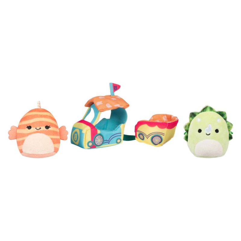 Set de Figuras de Peluche Squishmallows de 65 cm - Paseo en Tren
