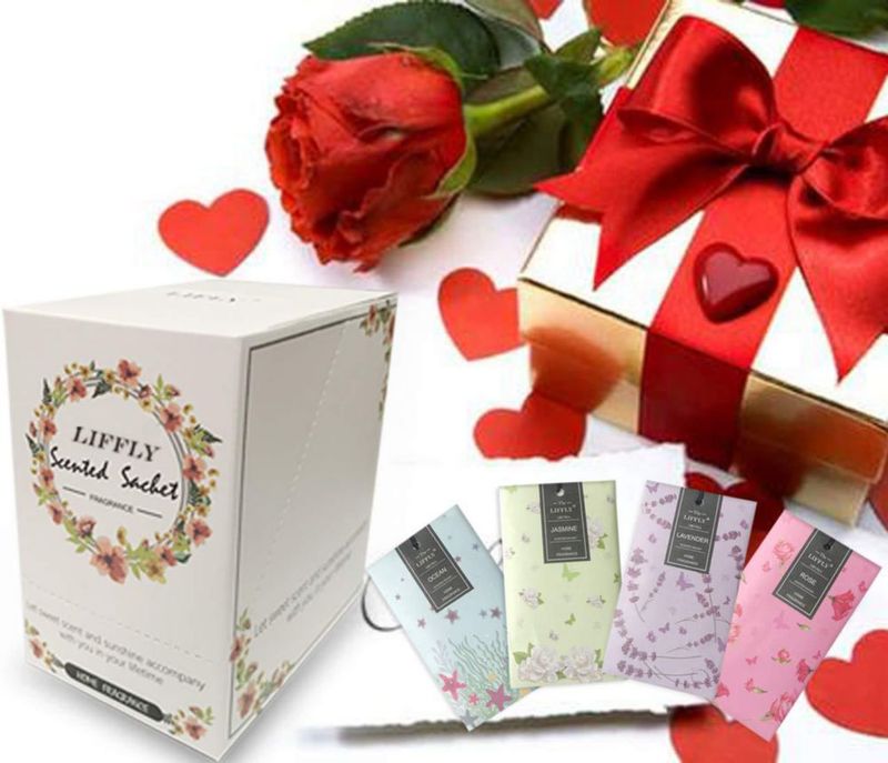Bolsitas perfumadas LIFFLY Pack de 14 - 13 g Lavanda y Rosa