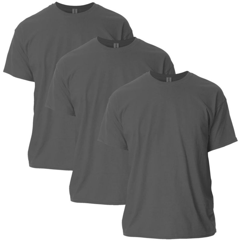 Camiseta Gildan G2000 Carbón 3 unidades Talla XL