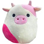 Figura de juguete Squishmallows 19 cm Caedyn la Vaca (tamaño medio)