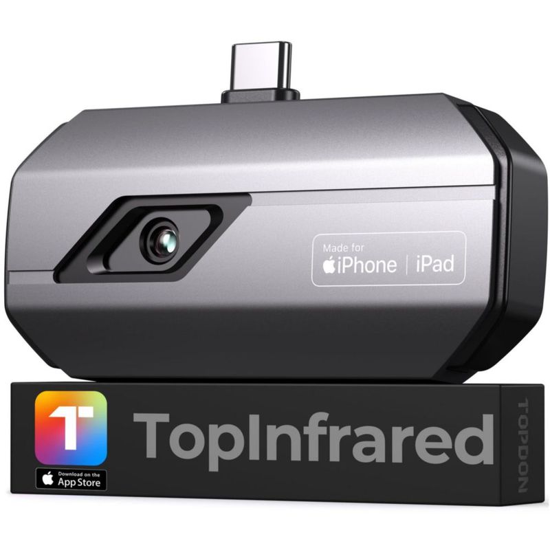 Cámara Termográfica TOPDON TC001PLUS 256×192 IR