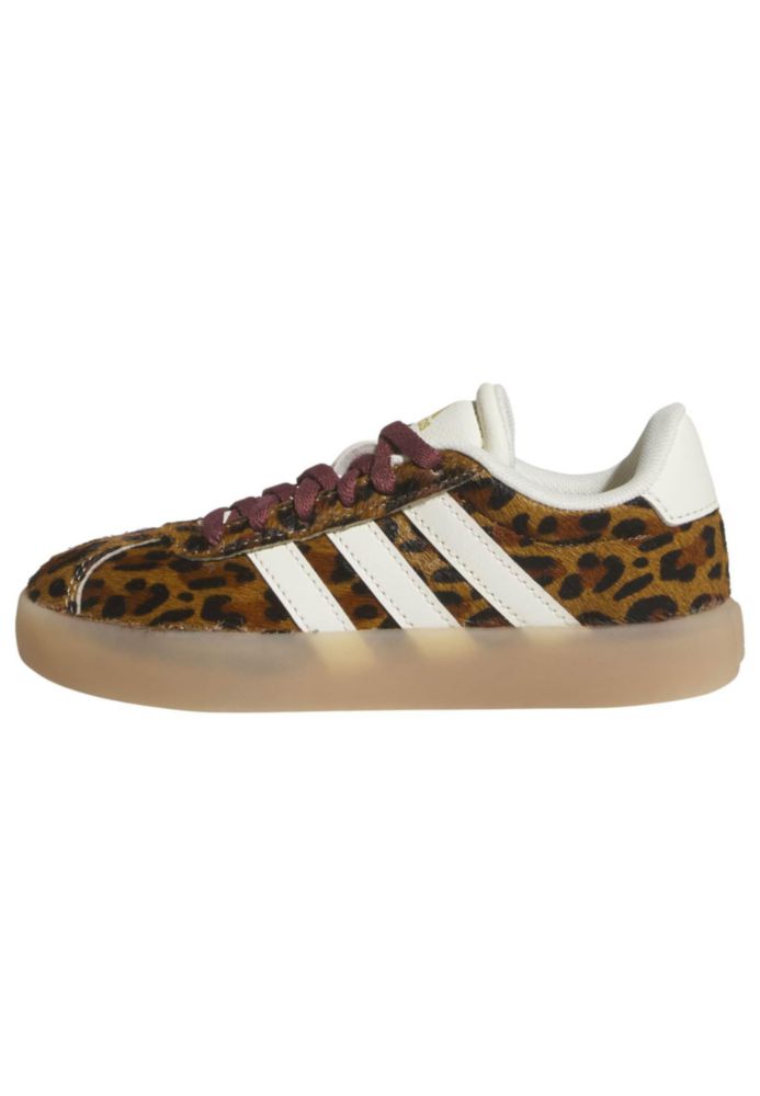 Zapatillas adidas VL Court 3.0 color crema/blanco y negro talla 11 (EE. UU. niños)