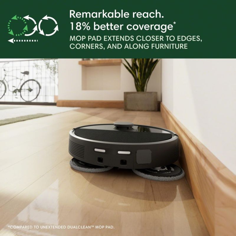 Robot Aspirador iRobot Roomba 505X Combo con Fregasuelos Autolimpiante