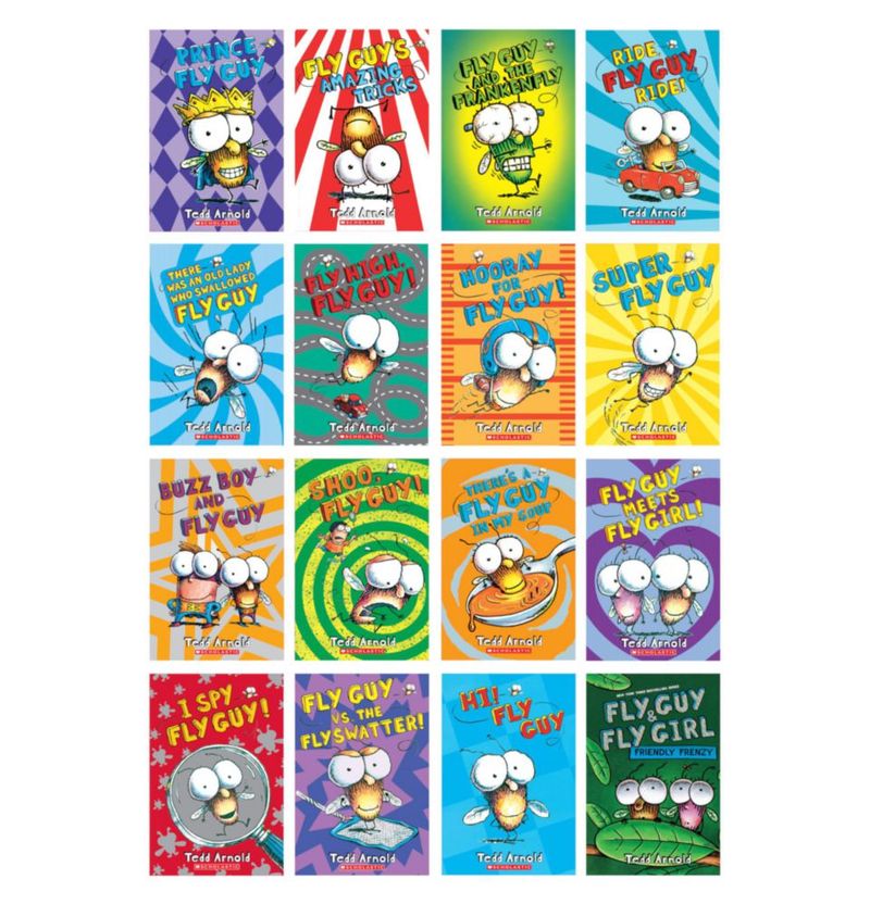 Colección de libros Limonuos Fly Guy 1-16 (16 unidades)