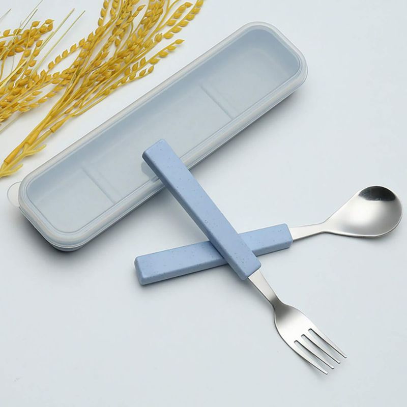 Juego de cubiertos VANRA 2 piezas 17 cm Acero inoxidable plateado