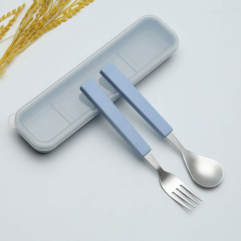 Juego de cubiertos VANRA 2 piezas 17 cm Acero inoxidable plateado
