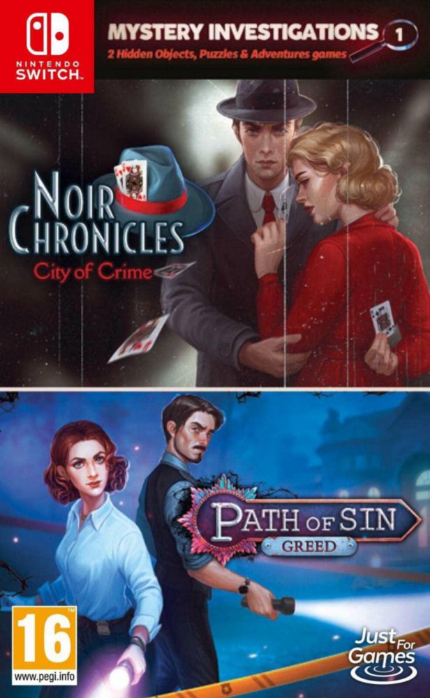 Videojuego Just For Games para Nintendo Switch: Noir & Sin
