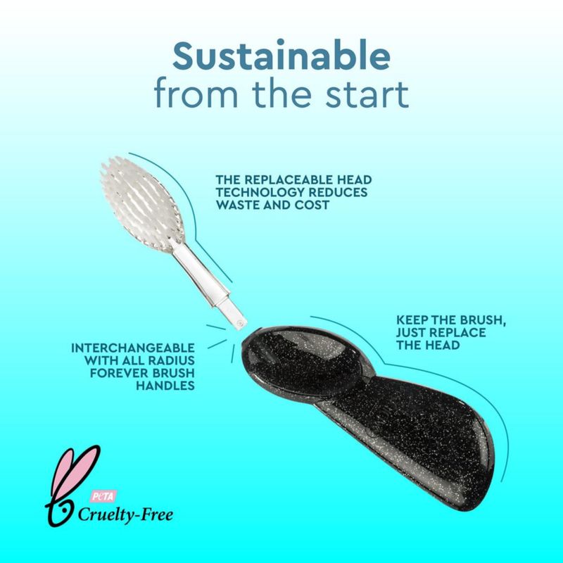 Cepillo de dientes RADIUS Big Brush pack de 6 variedad para diestros
