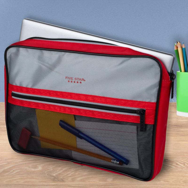 Carpeta con Cremallera Five Star 76 cm 850 Hojas Crimson Fade