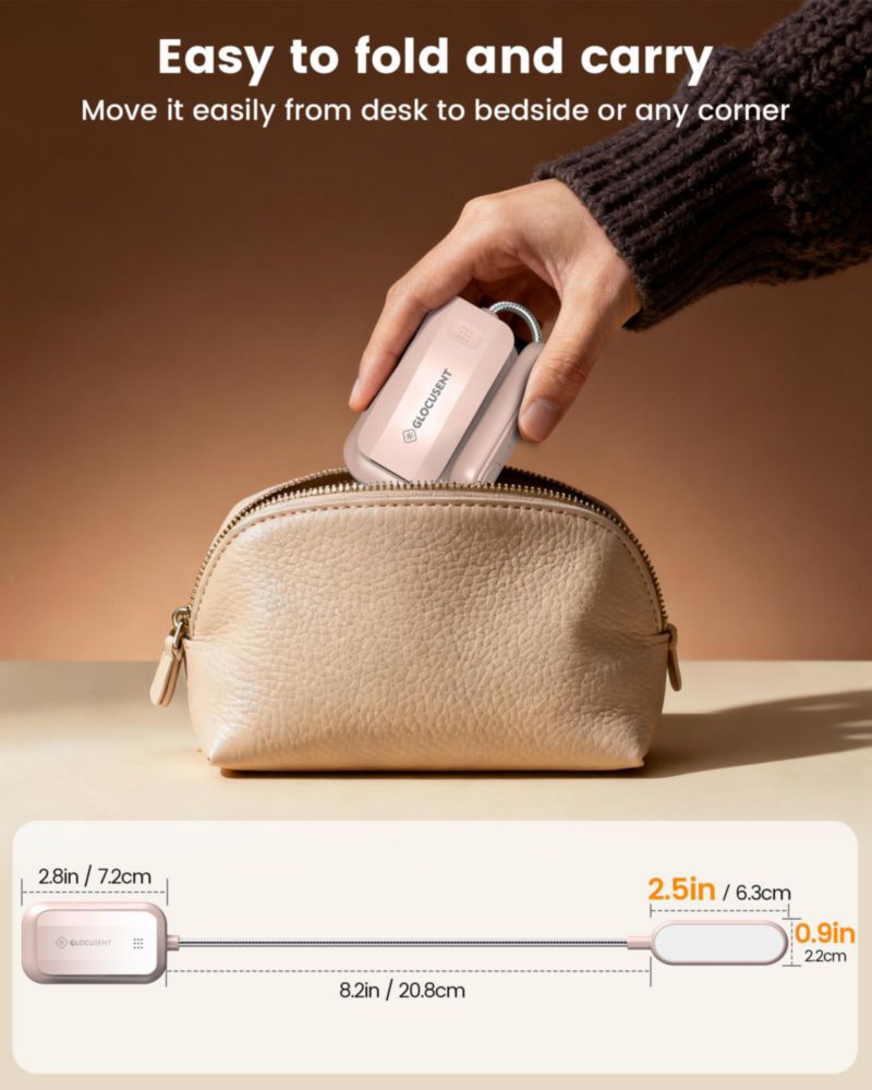 Lámpara de Lectura Glocusent 20 LED Recargable 1200 mAh
