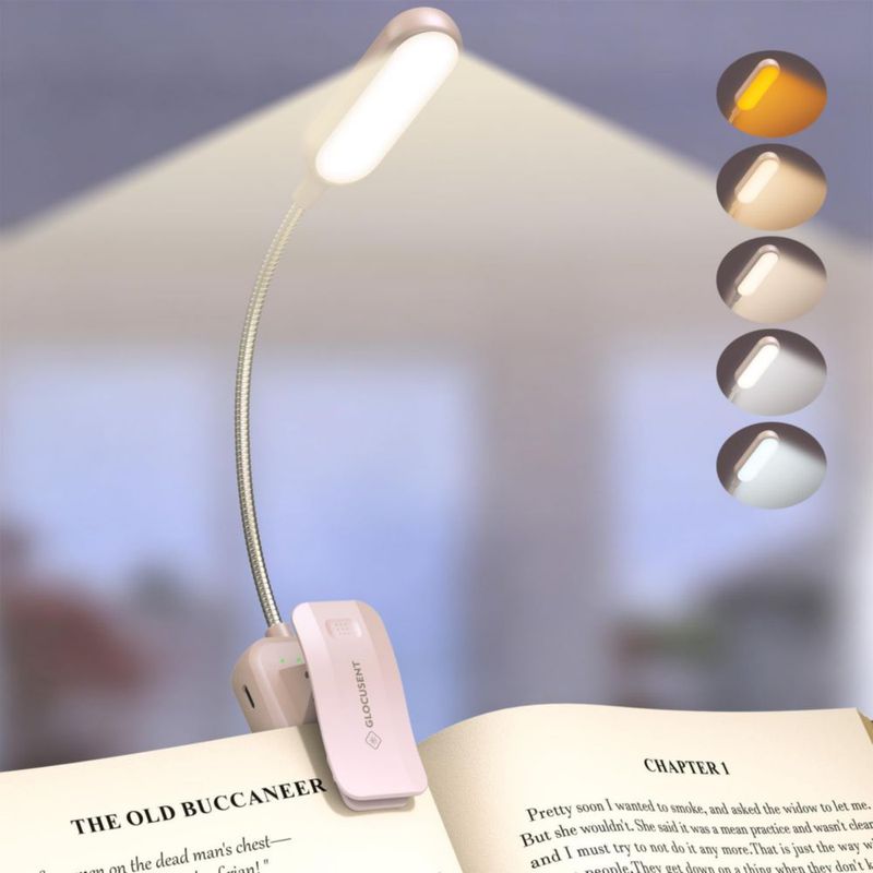 Lámpara de Lectura Glocusent 20 LED Recargable 1200 mAh