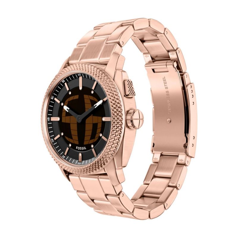 Reloj para Hombre Fossil Machine FS6158 Acero Rosa Dorado