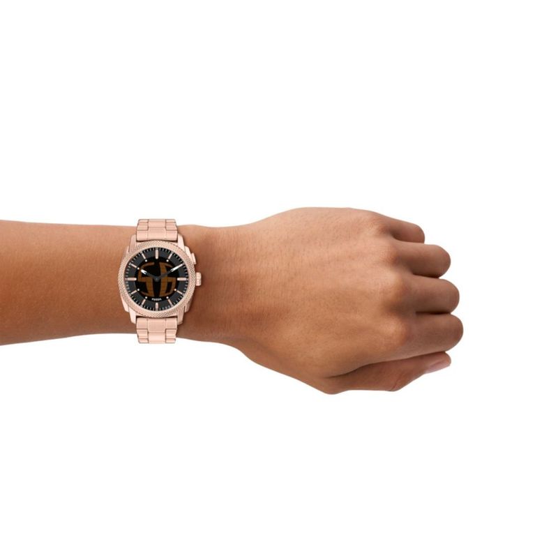 Reloj para Hombre Fossil Machine FS6158 Acero Rosa Dorado