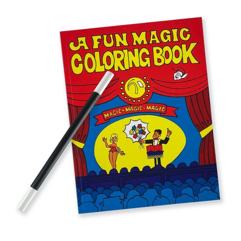 Libro para colorear Royal Magic y varita mágica – Truco de magia