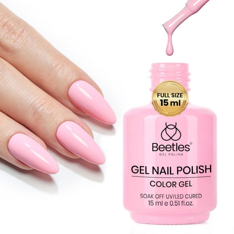 Esmalte gel Beetles 15 ml Rosa Fresa