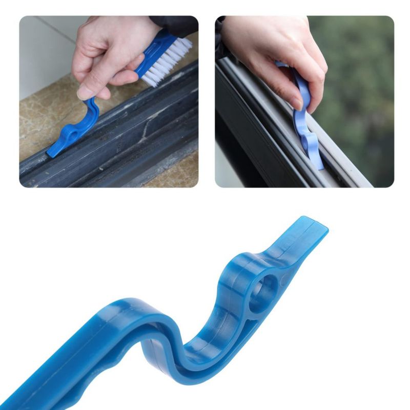 Cepillo de Limpieza Slick Solutions paquete de 2 azul ergonómico