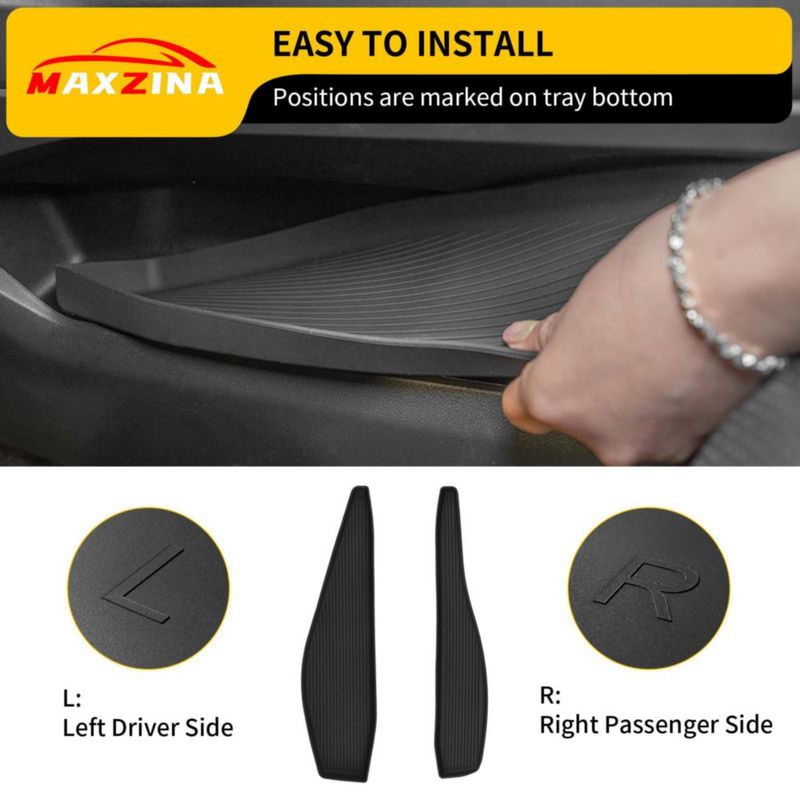 Bandeja de Almacenamiento Lateral para la Palanca de Cambios Maxzina Ford F150 2021‑2026