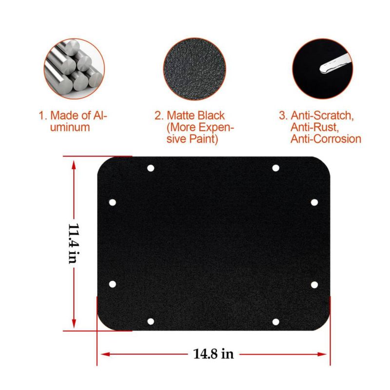 Placa de Relleno Buling para Jeep Wrangler JK y JKU (2007‑2018)